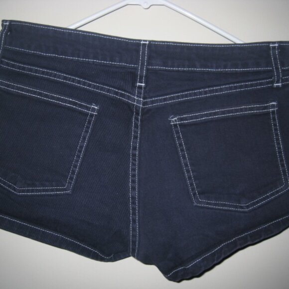 American Apparel High-Waisted Denim Shorts 29 - Picture 4 of 8